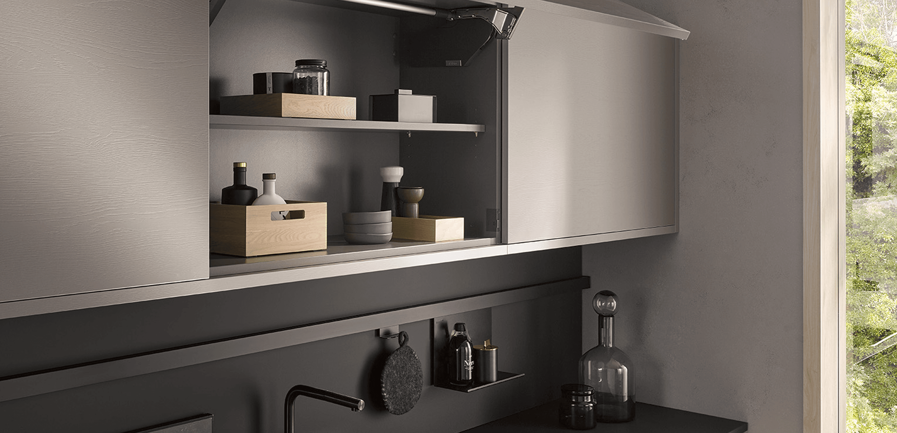 Installed Häcker kitchen ready for handover