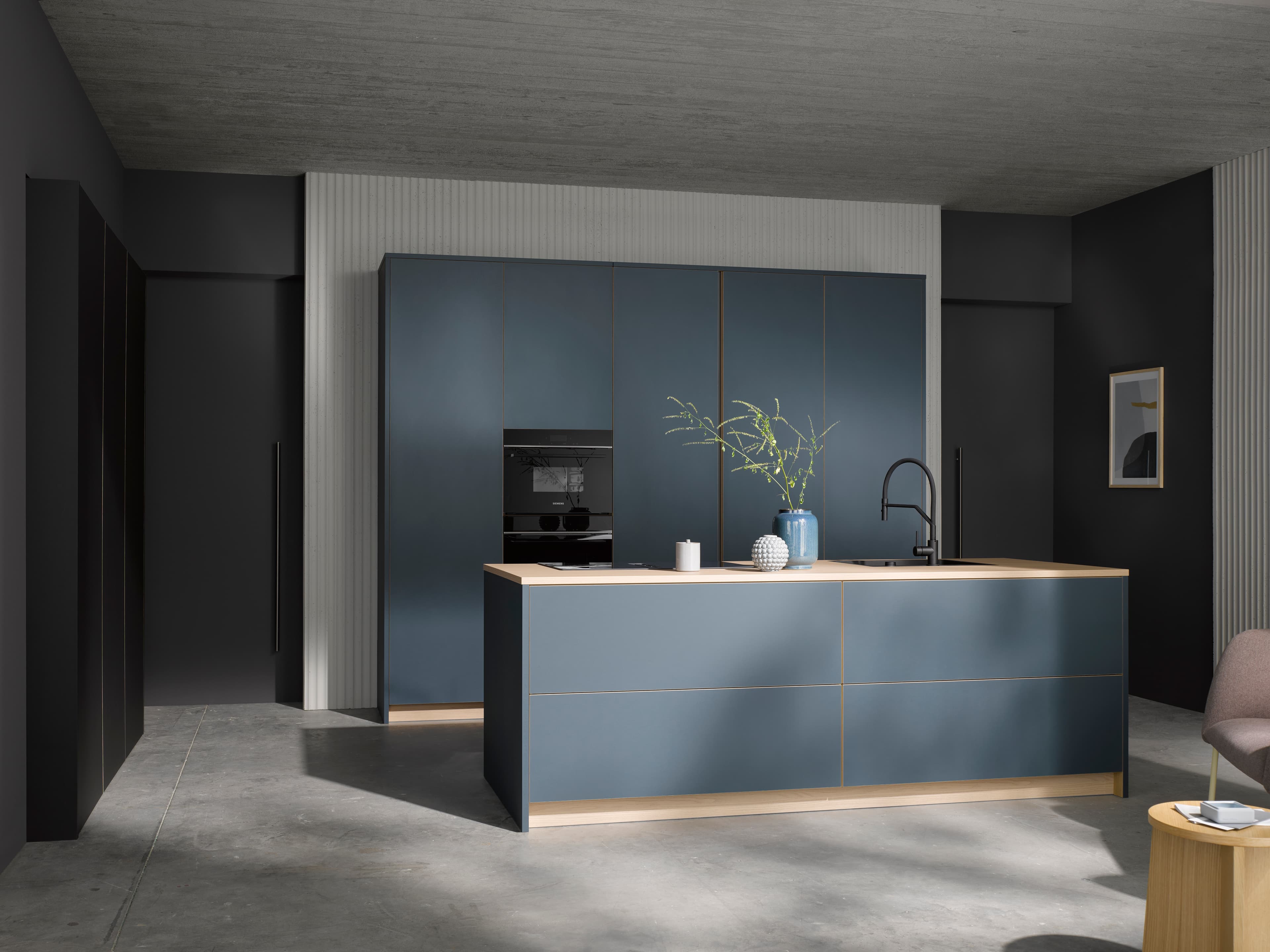 Pocket door kitchen design