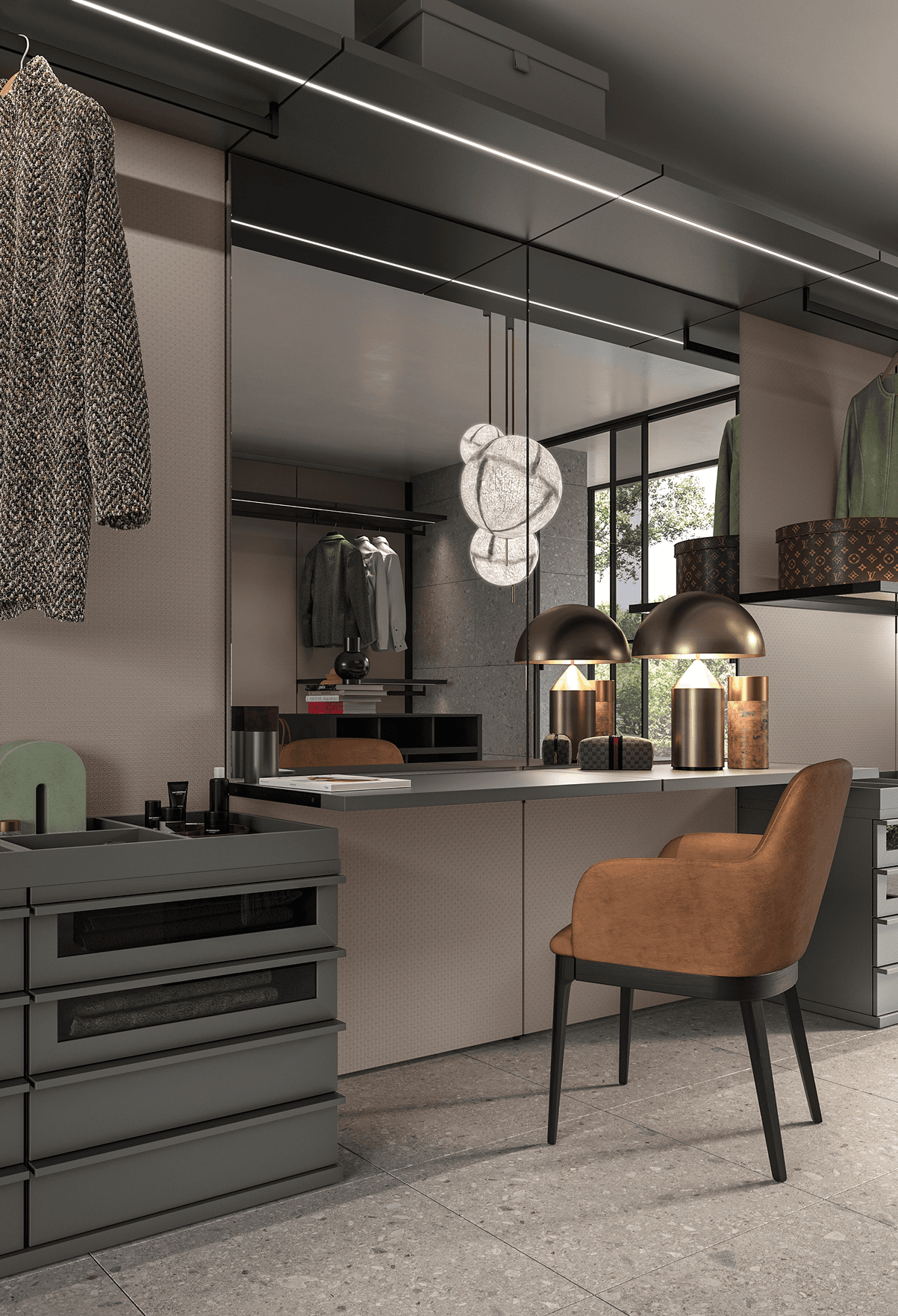 Champagne Metal Accents