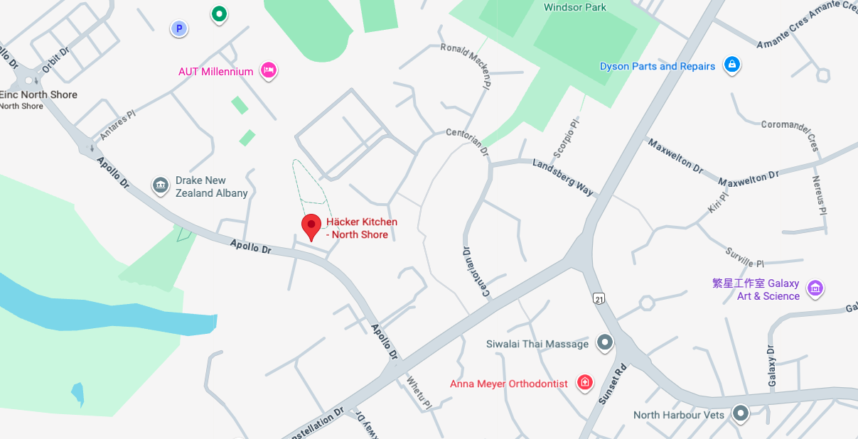 Map to our showroom
