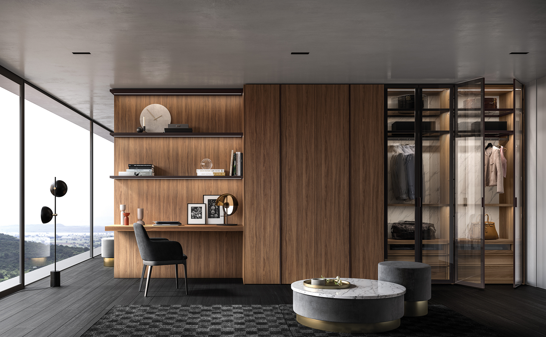 Mirror & Storage